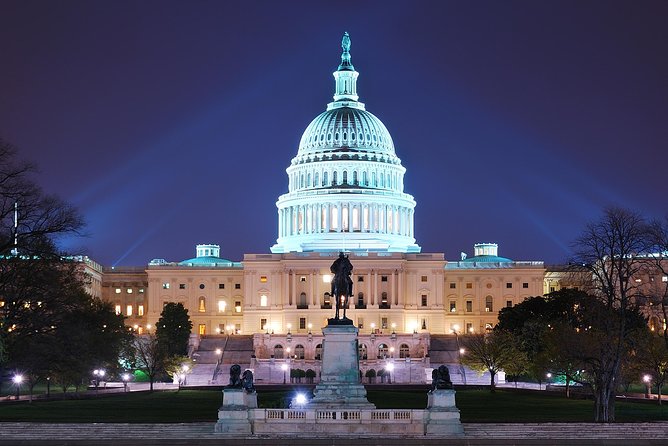 Washington DC After Dark Night-Time Sightseeing Wonder Tour - Washington Monument closure: why you should plan for outside viewing