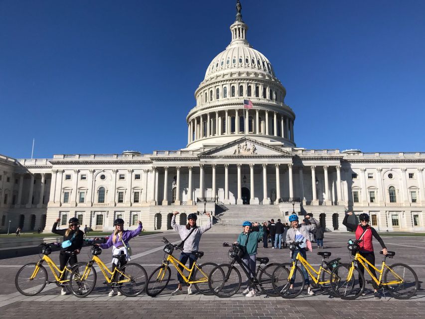 Washington DC: Best of Capitol Hill Guided Bike Tour - National Archives Area and FBI Headquarters Stories You Can Actually Remember