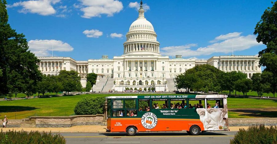 Washington, DC: Hop-On Hop-Off Old Town Trolley City Tour - The International Spy Museum and The Wharf: a break from the solemn parts