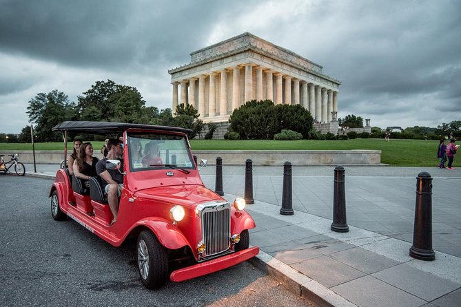 Washington DC Moonlight Tour by Electric Cart - Why an eCruiser moonlight run works on the National Mall