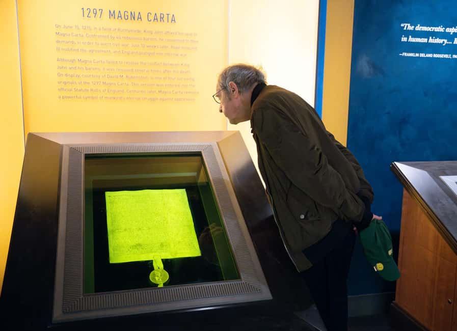 Washington DC: National Archives and US Capitol Guided Tour - Vault Time: Seeing an Original Magna Carta Copy from 1297