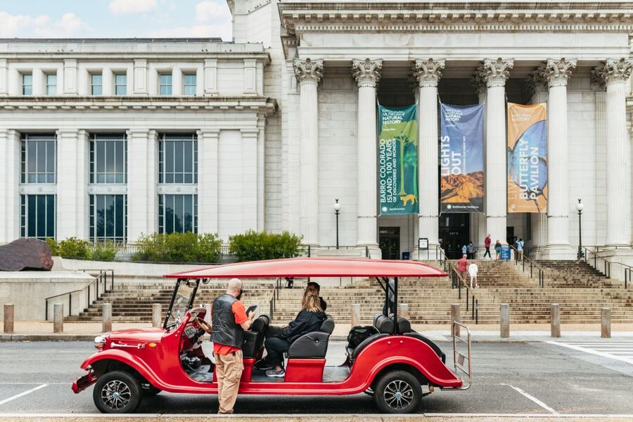Washington DC: National Mall Tour by Electric Vehicle - Meeting at Judiciary Square: Start Point and First Impression