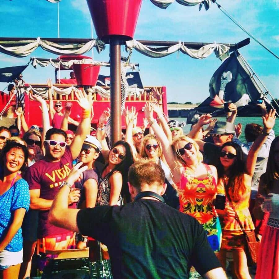 Washington DC: Pirate Ship Cruise with Open Bar - The 2-Hour “Itinerary”: Boarding Through Sunset Views