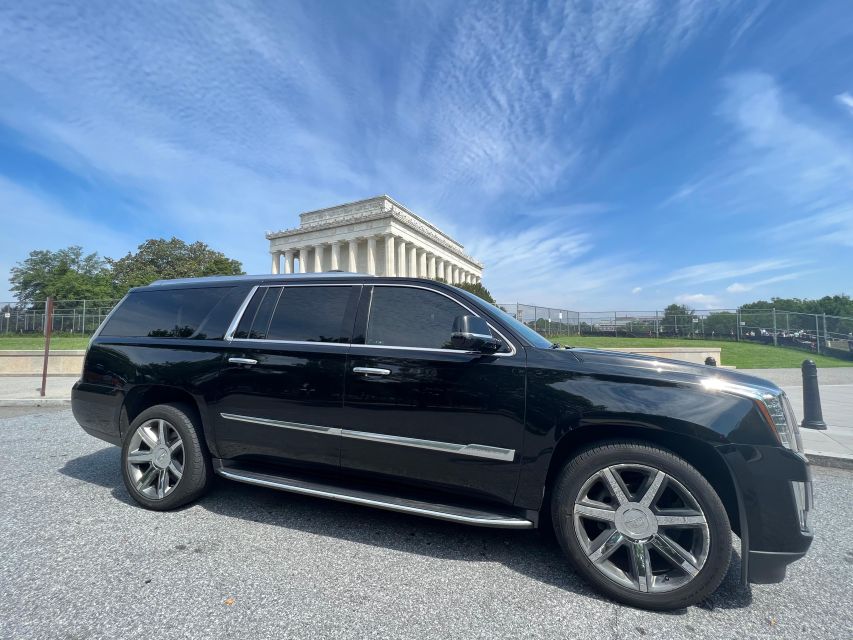 Washington DC: Private Tour with Luxury Vehicle - Jefferson Memorial and Washington Monument: drive-by views that set the tone
