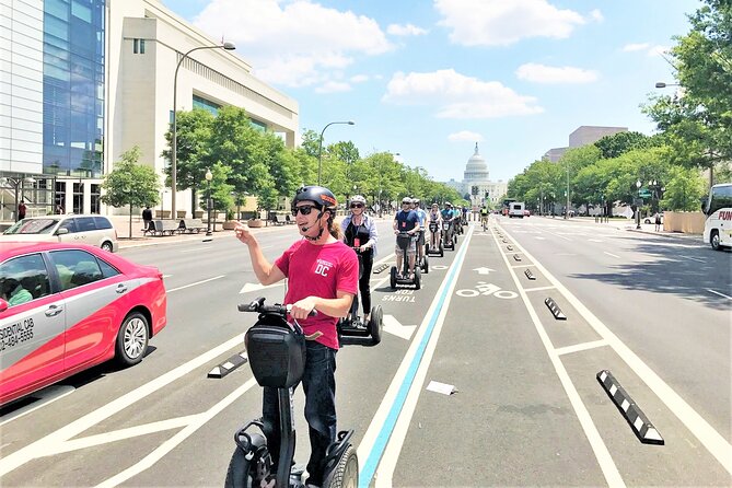 Washington DC "See the City" Guided Sightseeing Segway Tour - Glide Past the White House and Lafayette Square Area