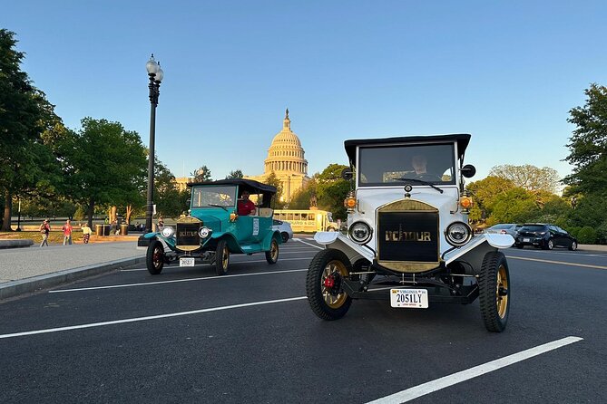 Washington DC Sightseeing Tour by Electric cart or Vintage Car - Where You Start at 515 15th St NW and How the Tour Flows