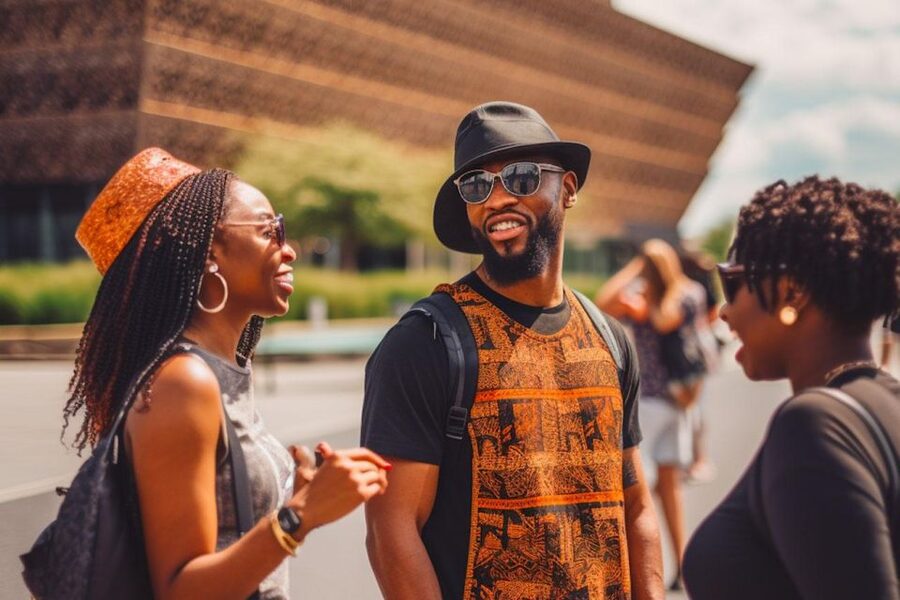 Washington DC: Walking Tour and African American Museum - White House gates and presidential stories without the crowds inside