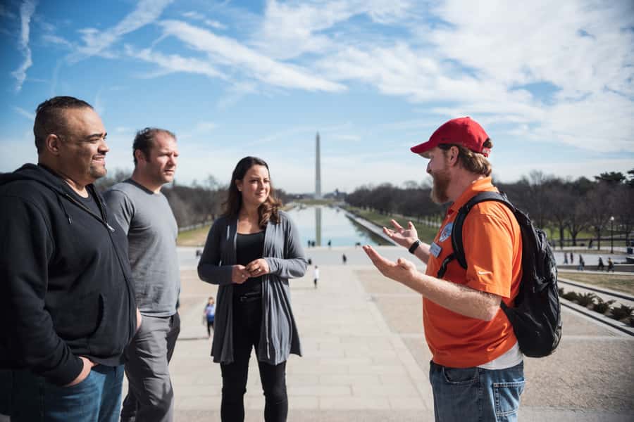 Washington Monument Ticket & National Mall Memorials Tour - Starting at the Lincoln Memorial: more than a famous statue