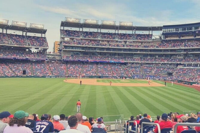 Washington Nationals Baseball Game Ticket at Nationals Park - The 3-hour game experience: What your evening will feel like