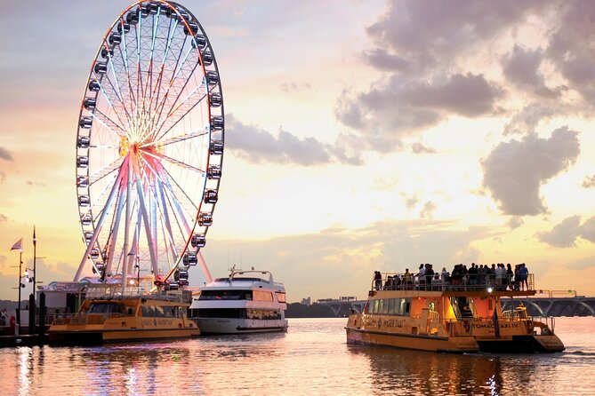 Water Taxi from Wharf or Old Town Alexandria - The Sightseeing Sweet Spot: Lincoln, Washington Monument, and Arlington