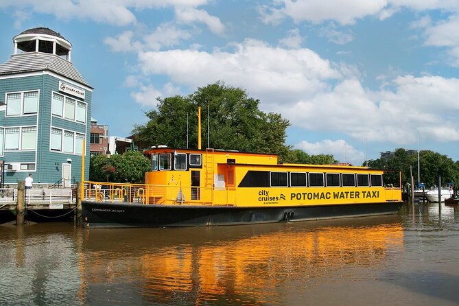 Water Taxi from Wharf or Old Town Alexandria - Food and Drinks: Pay-As-You-Go on the Water