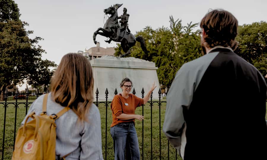 White House at Night: Scandals & Murder Adults Only Tour - Tragedy Square: the stop that sets the darker tone