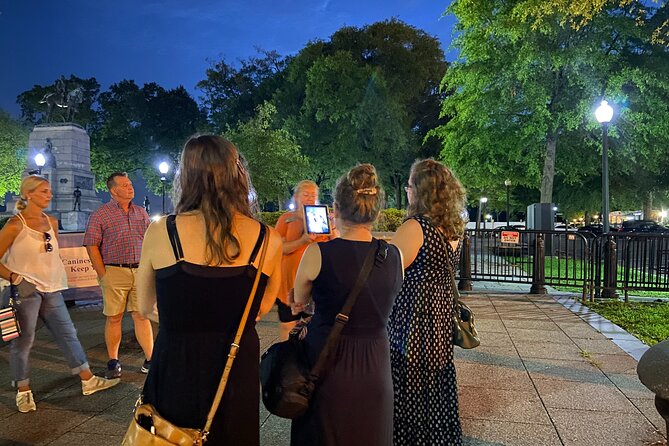 White House at Night: Scandals, Murder, Politics Adults Only Tour - The Value: $39 Buys a Night Out, Not a Classroom